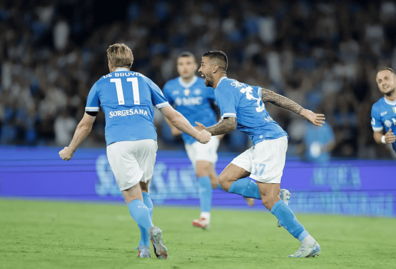 关于德布劳内在快船比赛中逆转上海申花今夜豪取连胜，现场解说直呼：赛前那不勒斯备战德国杯的信息